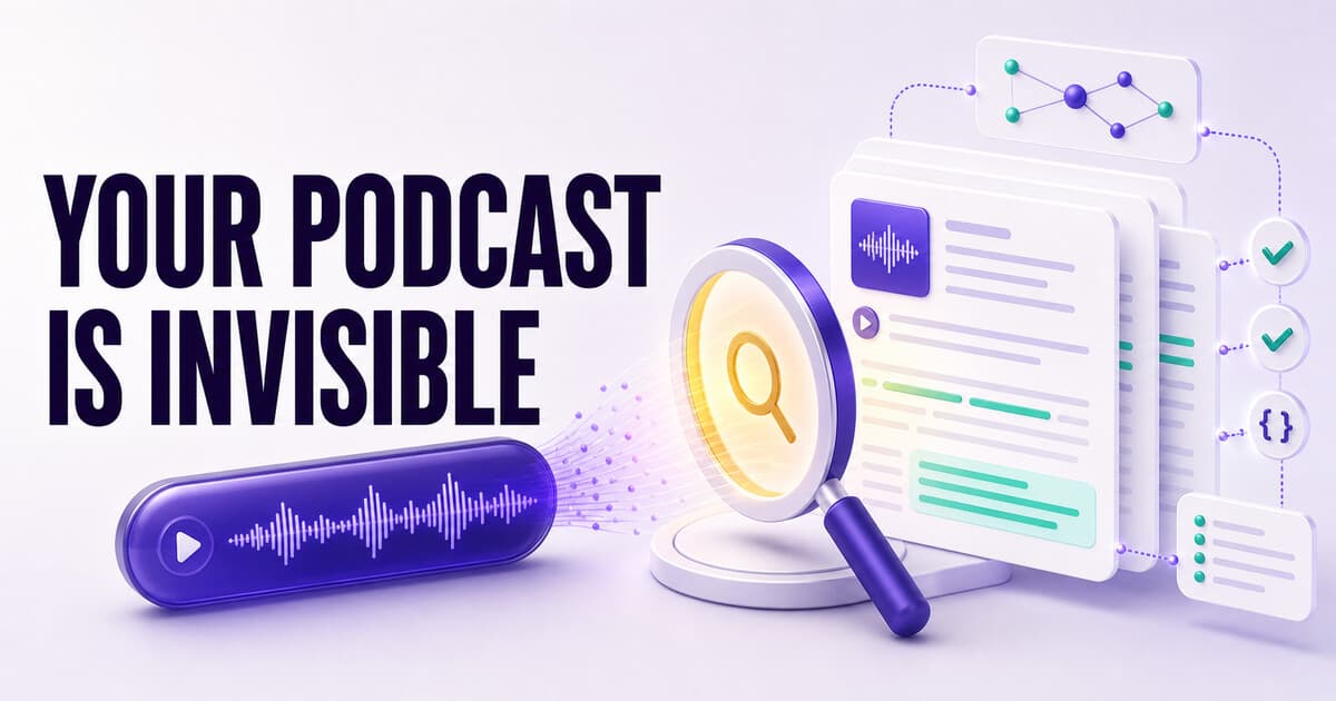 Podcast SEO: why your episodes are invisible to Google (and how to fix it)