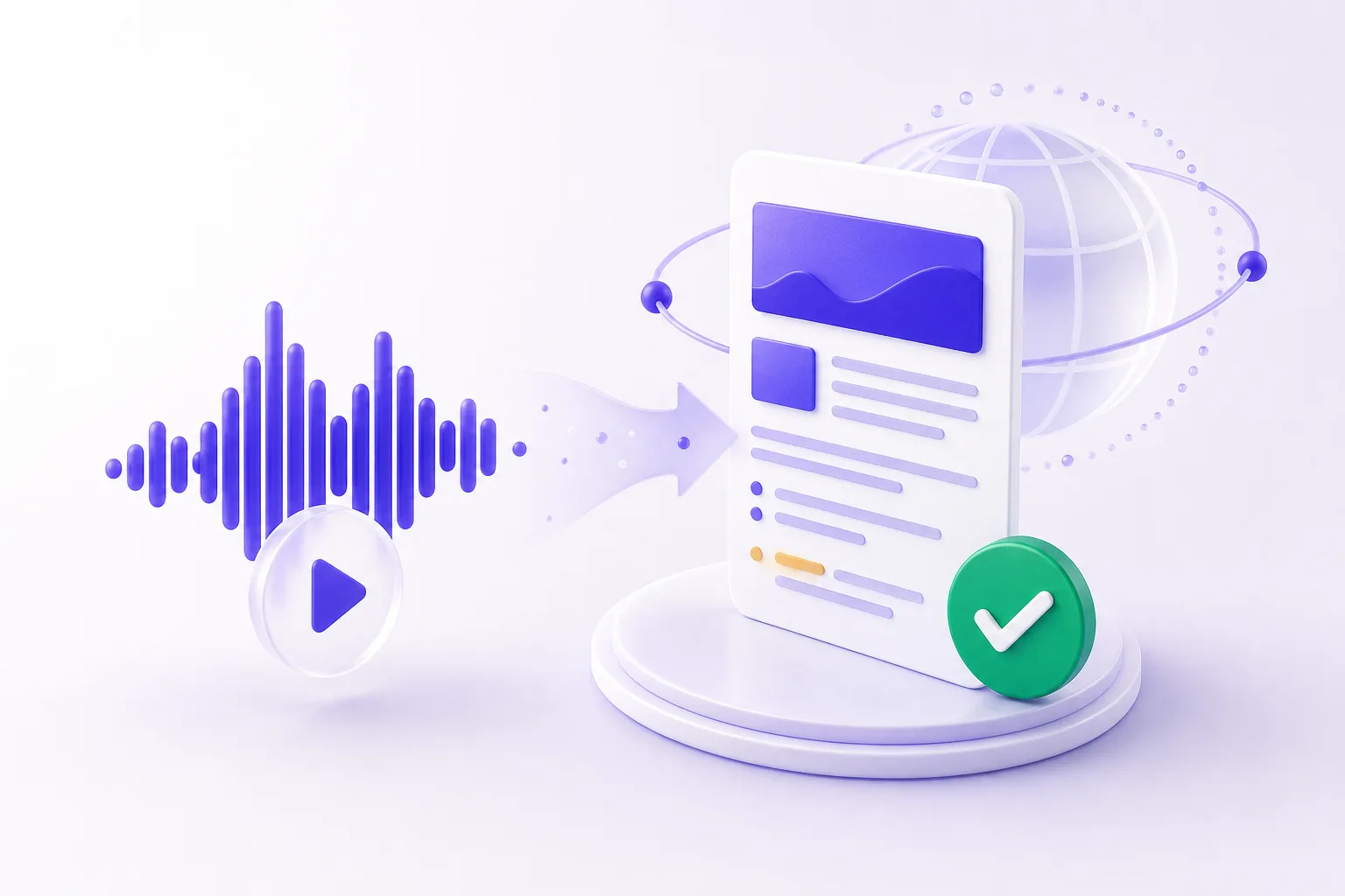 Podcast audio connected to a crawlable episode document and verified discovery surfaces.