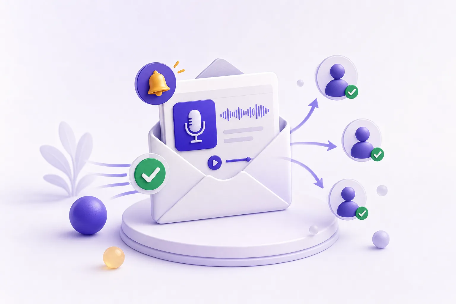 A new episode Brief delivered by email to subscriber nodes.